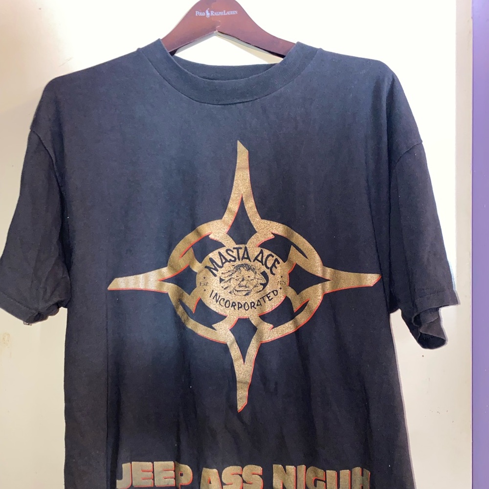 Masta ace jeep ass niguh tshirt size xl used